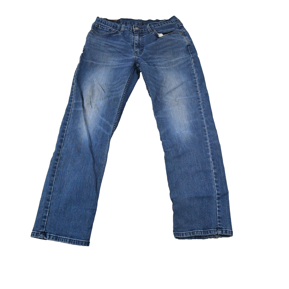 Levis Jeans 514 Mens 32x30 (29x28 Actual) Straight Blue Denim